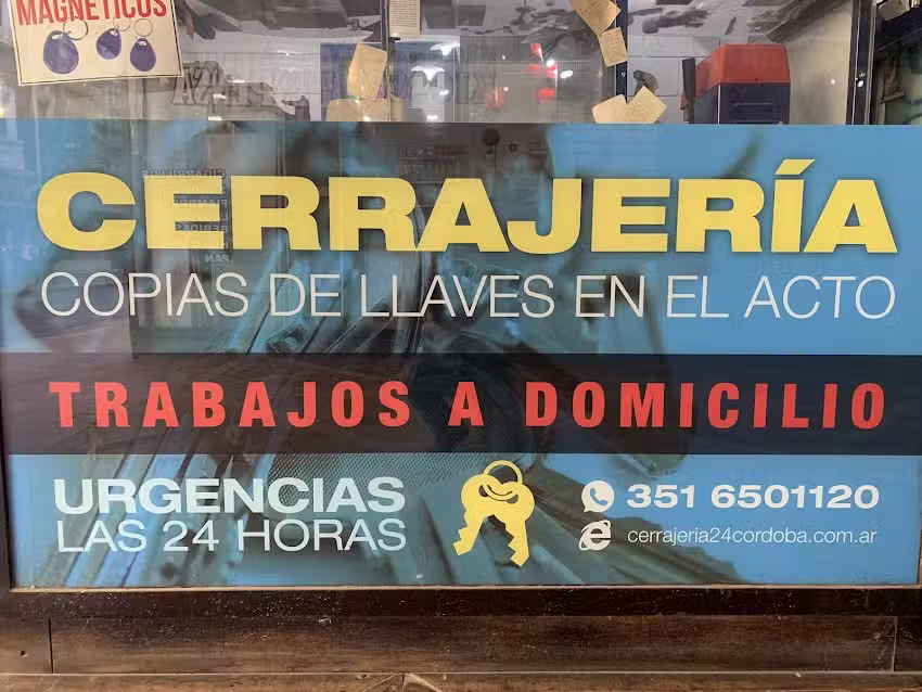 Cerrajer&iacute;a 24 hs. a Domicilio. C&oacute;rdoba.