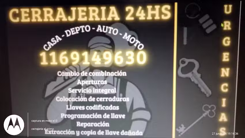 CERRAJERIA AUTO MOTO VILLA CELINA