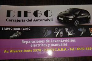 Cerrajer&iacute;a Automotor Diego