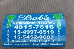 Cerrajer&iacute;a Baba
