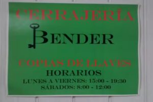 Cerrajer&iacute;a Bender