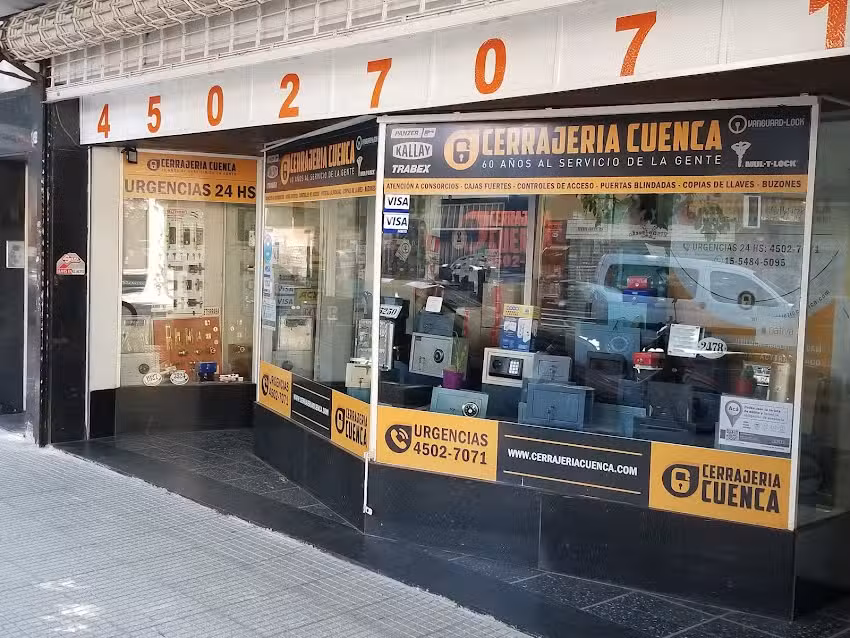 CERRAJER&Iacute;A CUENCA URGENCIAS 24 HS
