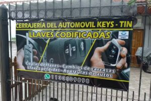 Cerrajeria del automóvil keys-tin