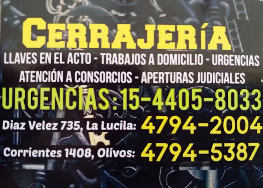 Cerrajeria La Lucila