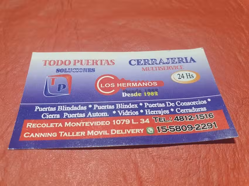 Cerrajer&iacute;a Los Hermanos e Hijos