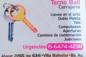 Cerrajeria Tecno.ball