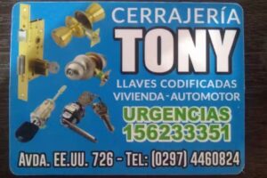 CERRAJERIA TONY