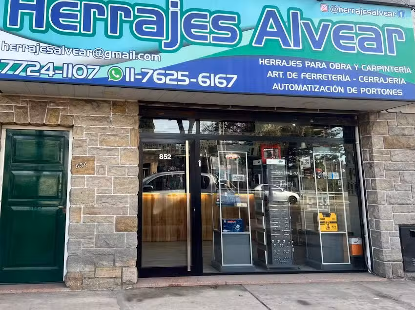 Herrajes &ldquo;Alvear&rdquo;